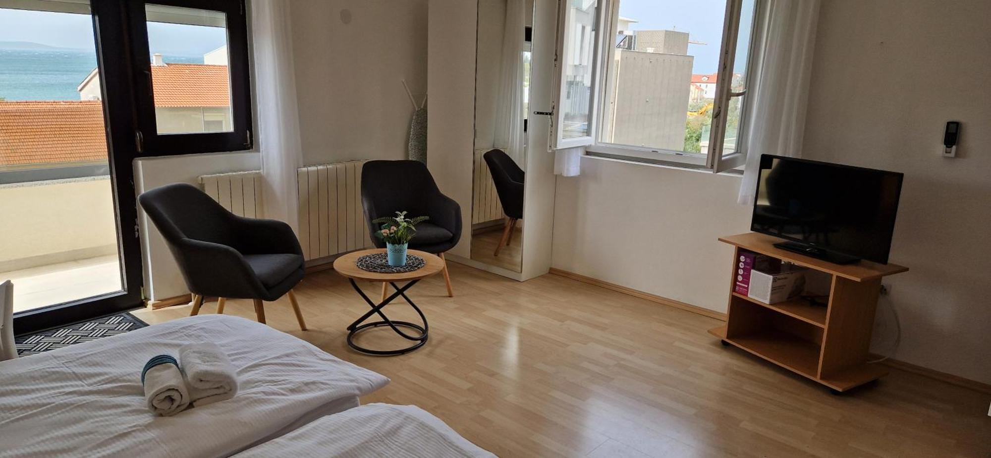 Apartmani Melia Zára Kültér fotó