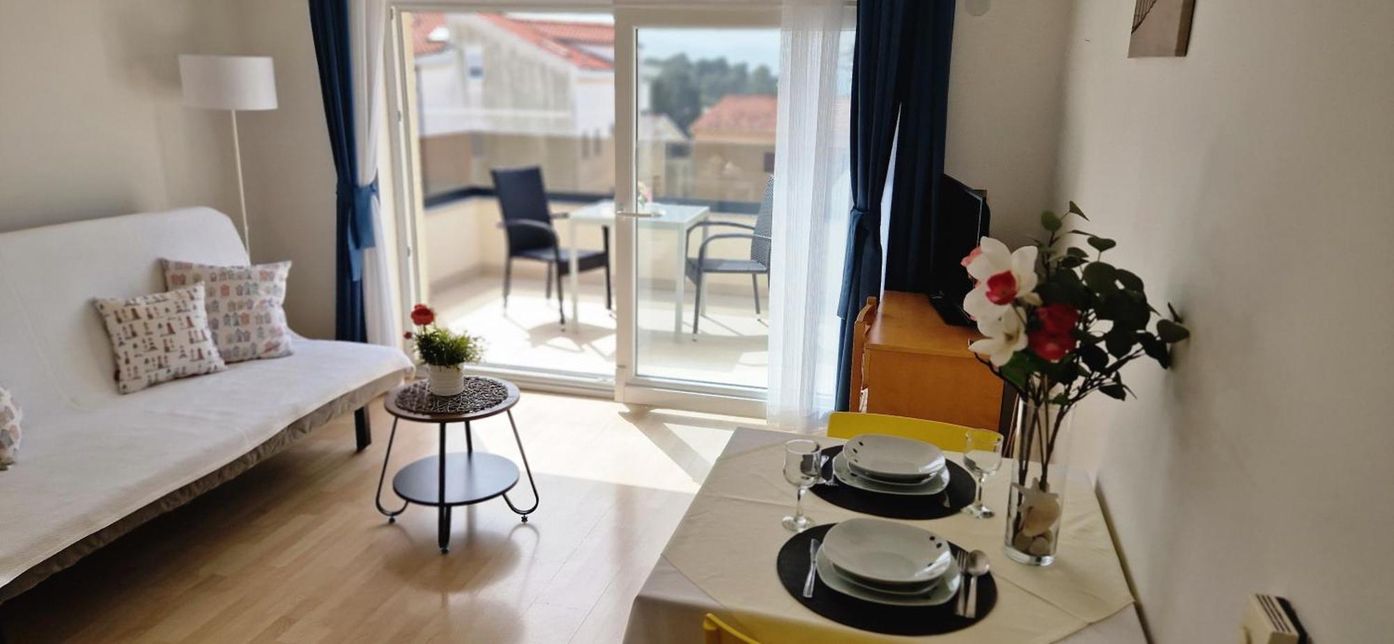 Apartmani Melia Zára Kültér fotó